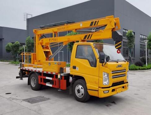 藍牌江鈴12米單排高空作業(yè)車