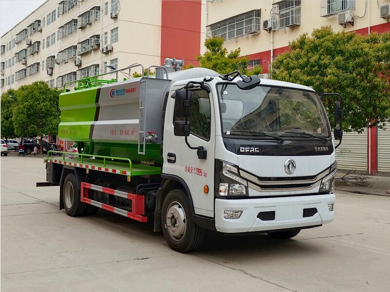國六東風(fēng)D7多功能清洗吸污車
